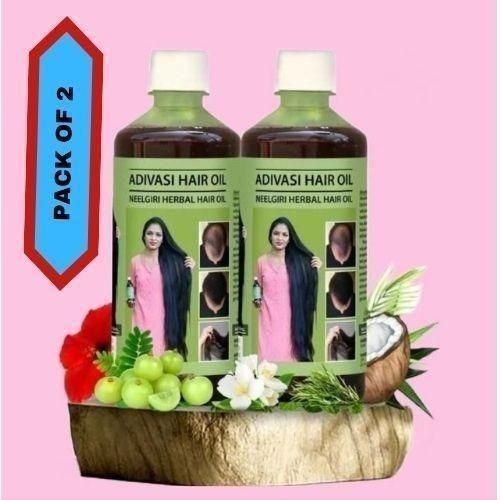 Adivasi Herbal Hair Oil (Buy 1 & Get 1 Free)