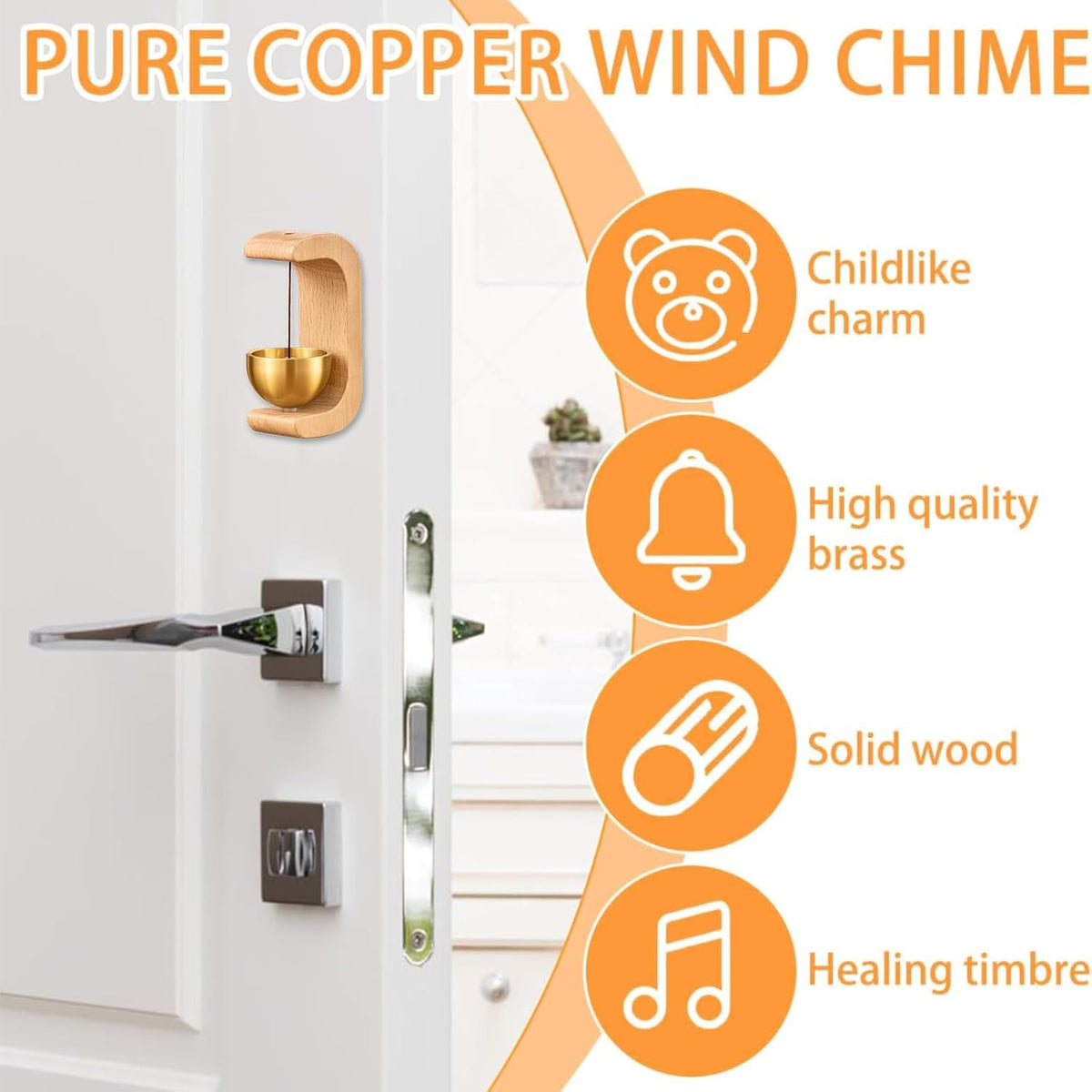 Decorative Magnetic Door Bell Design