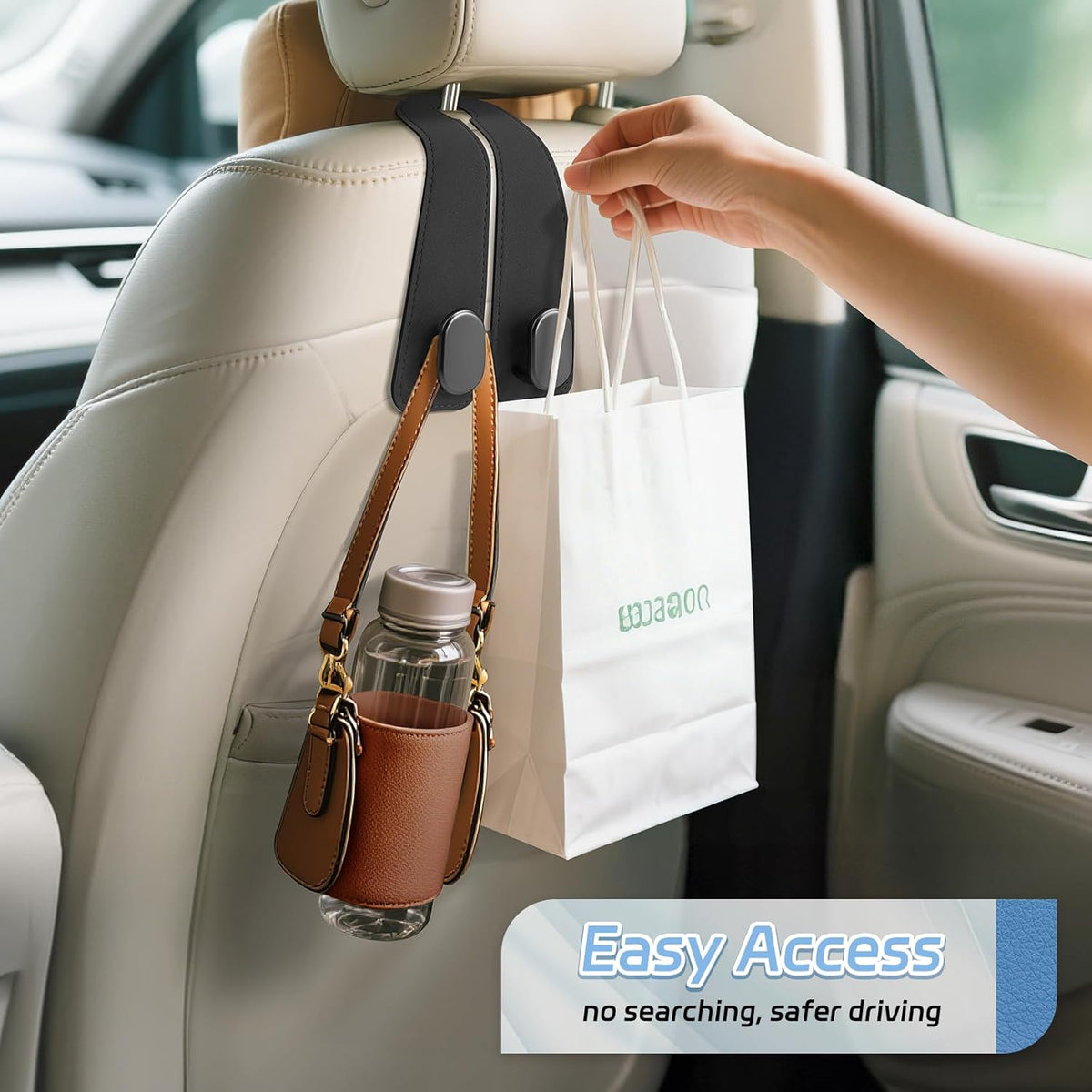Zomoky Headrest Hook for Bags
