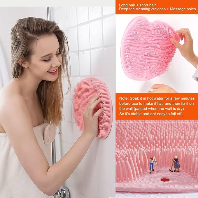 Shower Foot Scrubber Mat