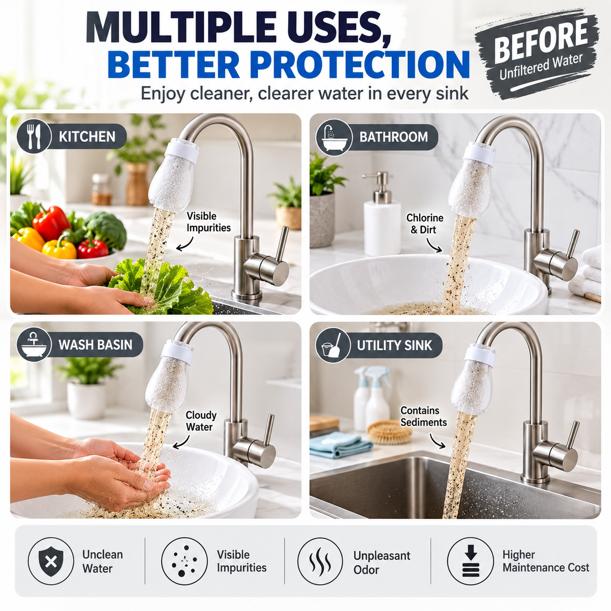 Water Filter Cotton Bags