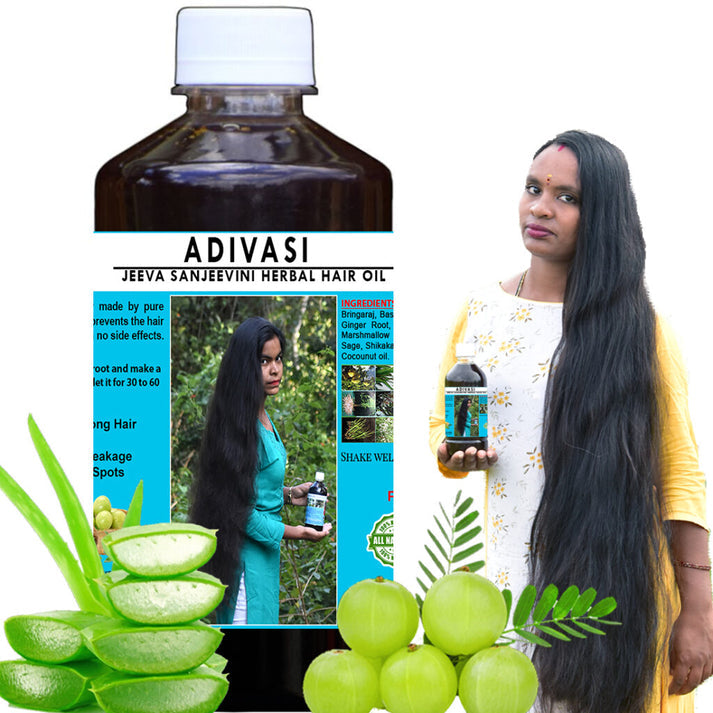 Adivasi Herbal Hair Oil (Buy 1 & Get 1 Free)